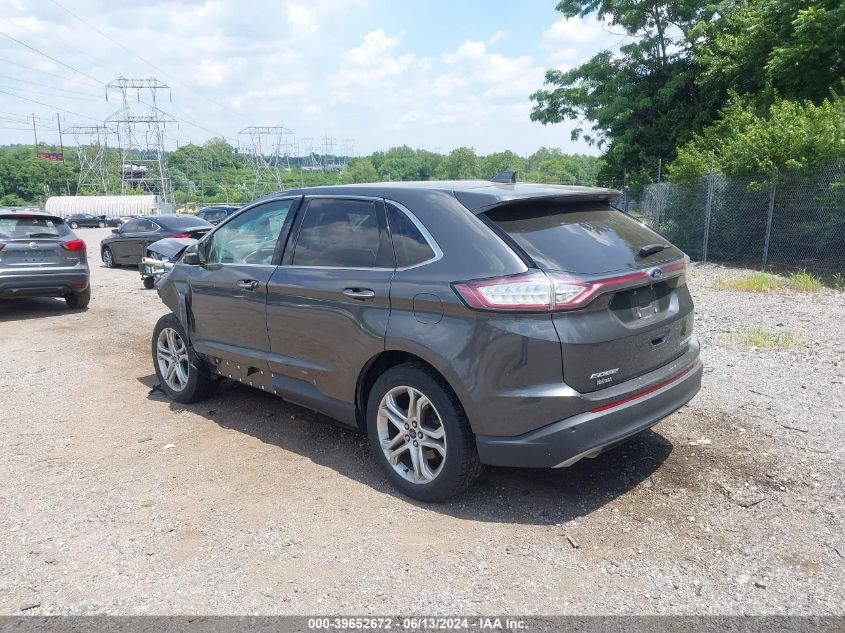 2018 Ford Edge Titanium VIN: 2FMPK3K94JBB20529 Lot: 39652672