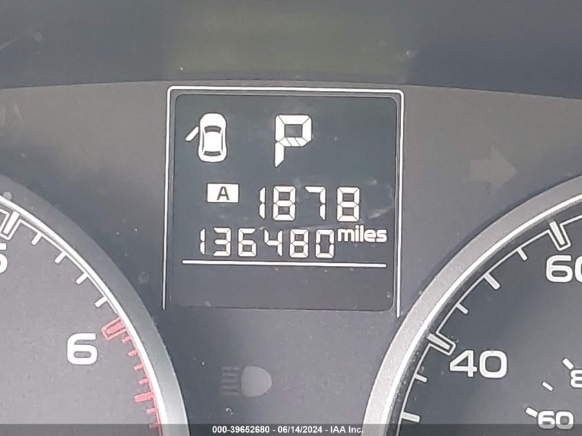 2014 Subaru Legacy 2.5I Premium VIN: 4S3BMBD69E3006084 Lot: 39652680