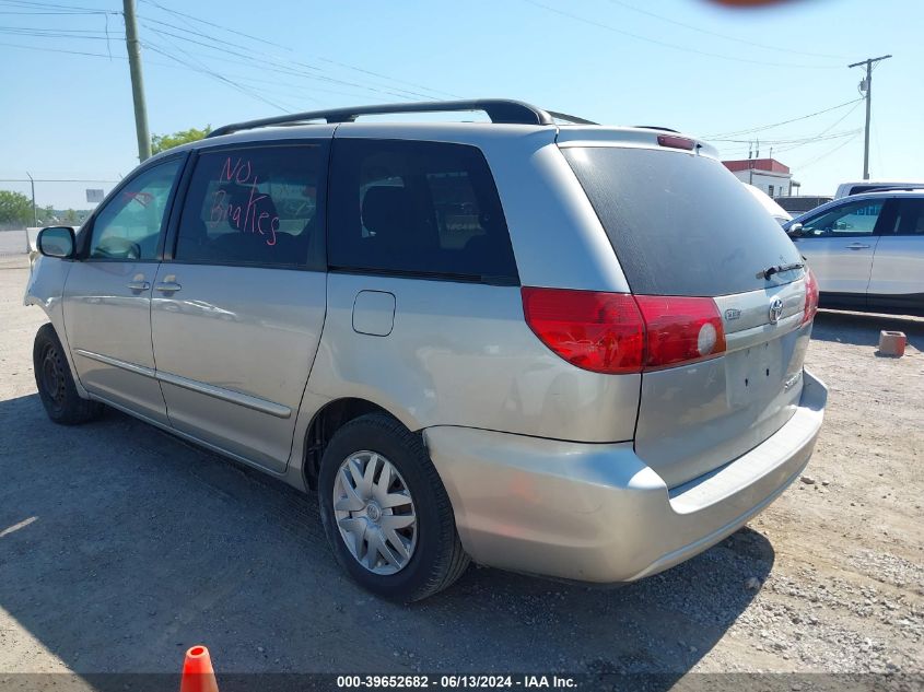 2006 Toyota Sienna Le VIN: 5TDZA23C46S537224 Lot: 39652682