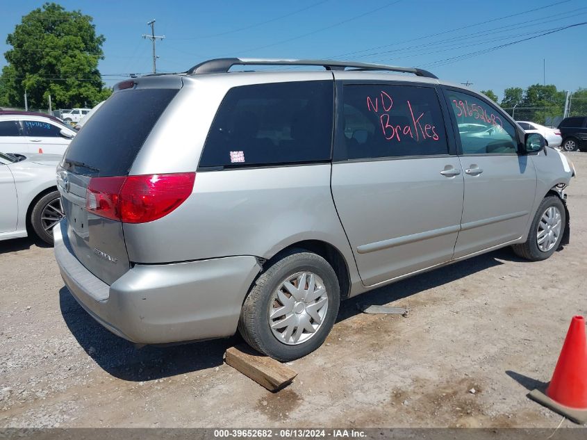 2006 Toyota Sienna Le VIN: 5TDZA23C46S537224 Lot: 39652682