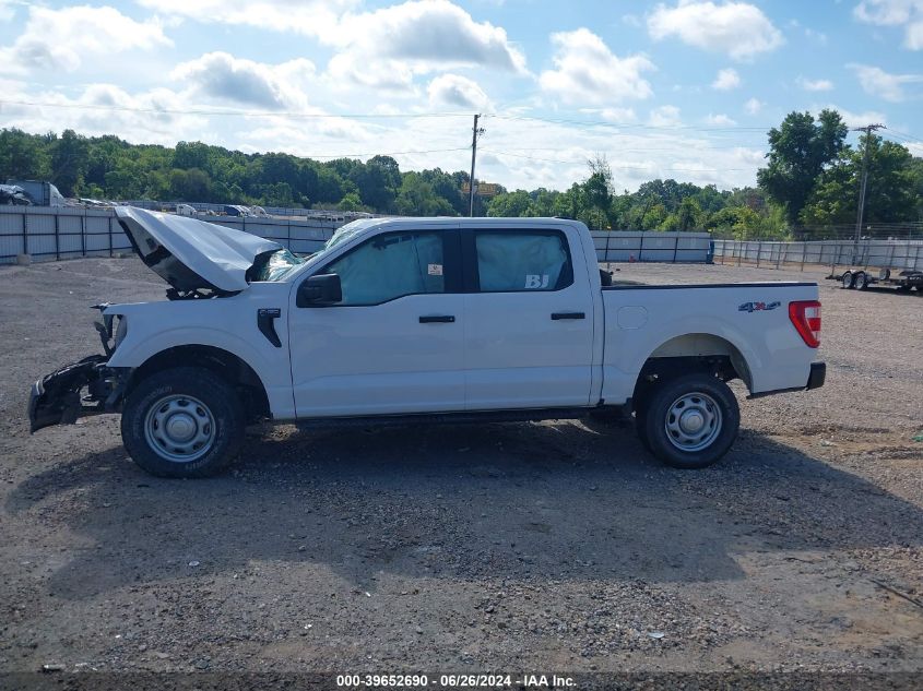 2021 Ford F-150 Xl VIN: 1FTFW1E56MKF00161 Lot: 39652690