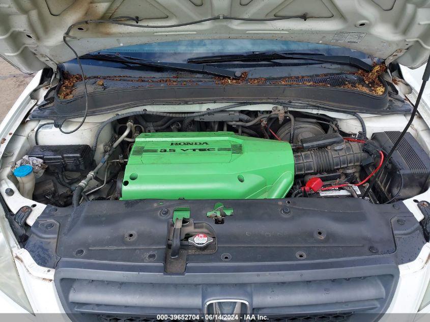 2003 Honda Pilot Ex-L VIN: 2HKYF18673H529288 Lot: 39652704