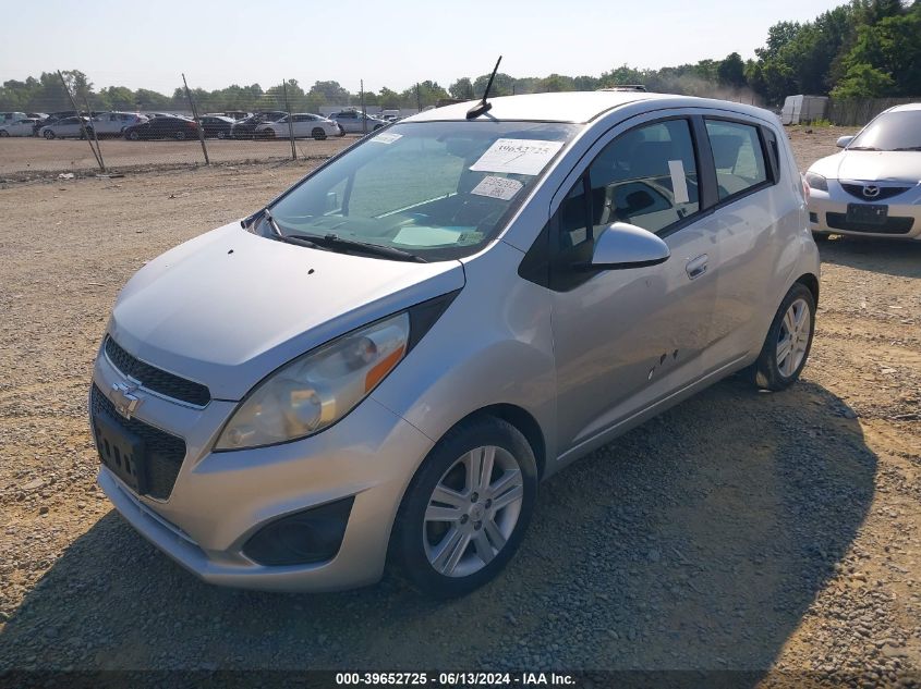 2014 Chevrolet Spark 1Lt Auto VIN: KL8CD6S9XEC412327 Lot: 39652725