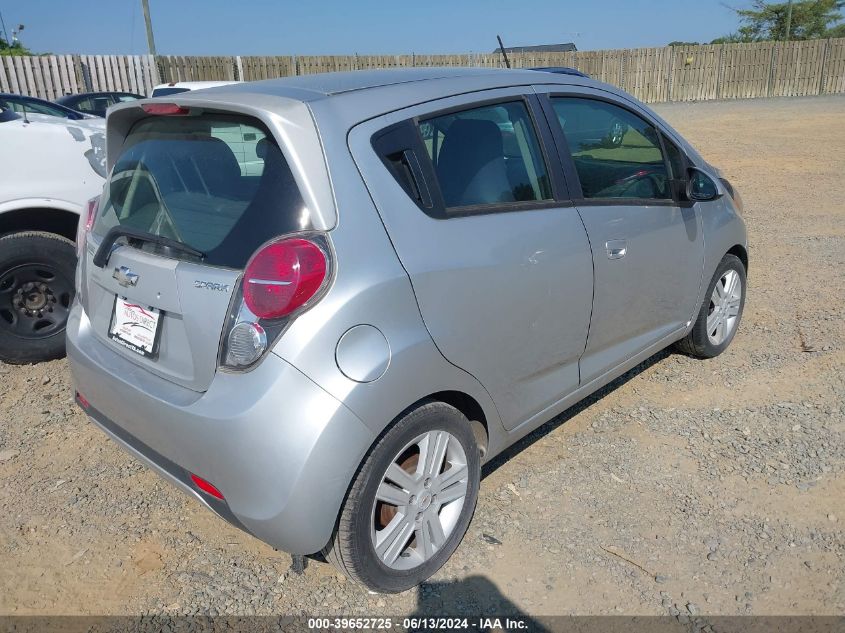 2014 Chevrolet Spark 1Lt Auto VIN: KL8CD6S9XEC412327 Lot: 39652725