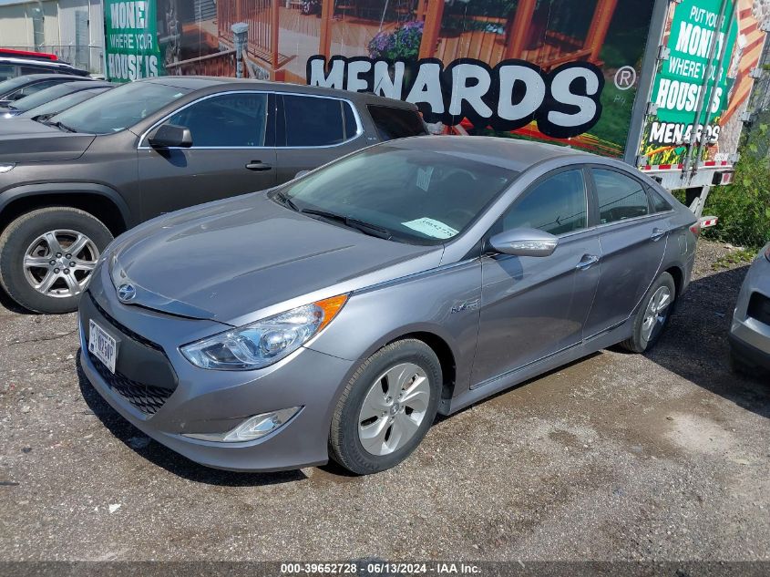 2015 Hyundai Sonata Hybrid VIN: KMHEC4A4XFA130422 Lot: 39652728