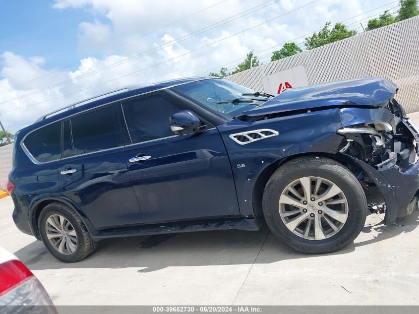 2017 Infiniti Qx80 VIN: JN8AZ2NF4H9644485 Lot: 39652730