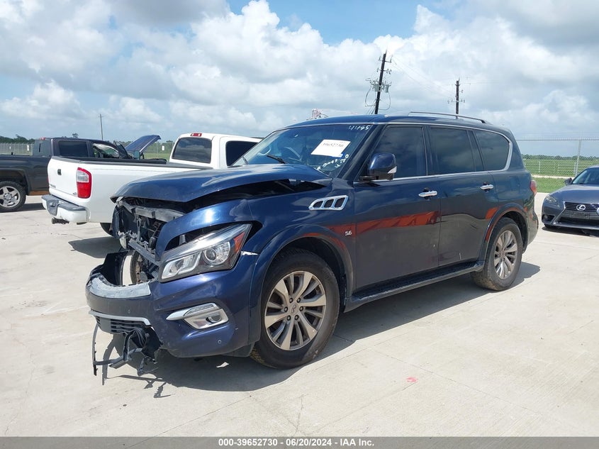 2017 Infiniti Qx80 VIN: JN8AZ2NF4H9644485 Lot: 39652730