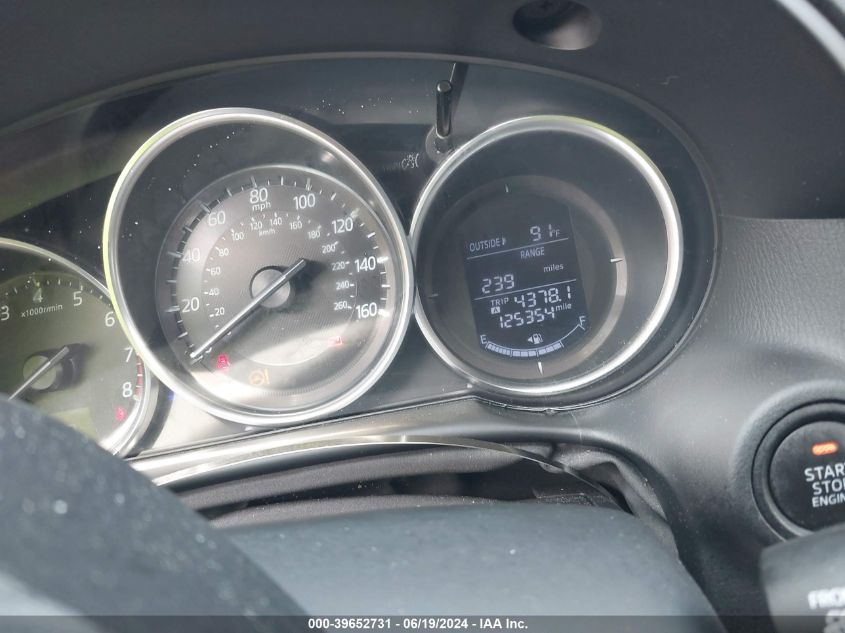 2016 Mazda Cx-5 Touring VIN: JM3KE4CY9G0856319 Lot: 39652731