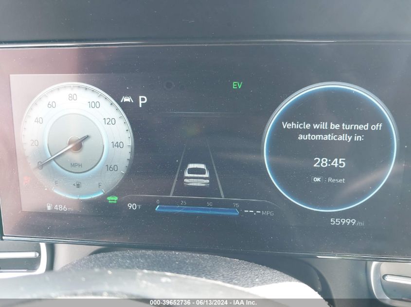 2022 Hyundai Elantra Hybrid Limited VIN: KMHLN4AJ7NU016513 Lot: 39652736