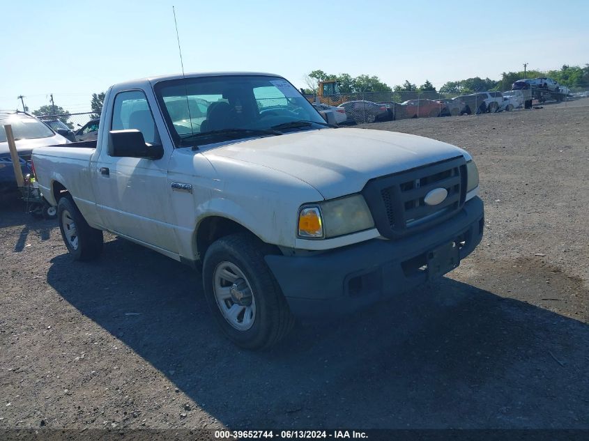 2007 Ford Ranger Stx/Xl/Xlt VIN: 1FTYR10D17PA00754 Lot: 39652744