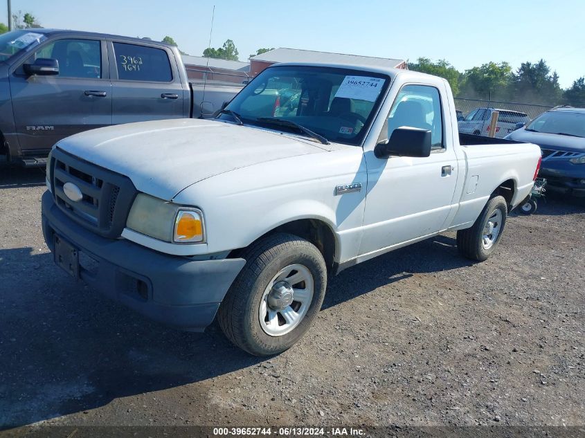 2007 Ford Ranger Stx/Xl/Xlt VIN: 1FTYR10D17PA00754 Lot: 39652744