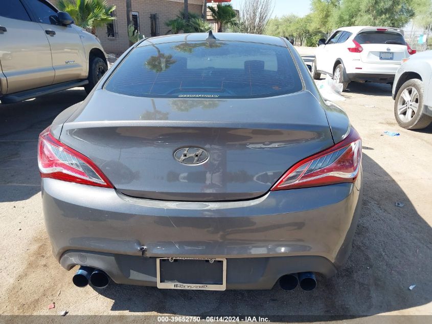 2013 Hyundai Genesis 2.0T VIN: KMHHT6KD4DU091121 Lot: 39652750