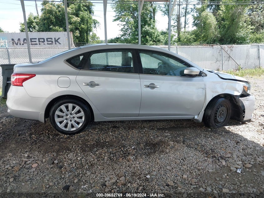 2017 Nissan Sentra Sv VIN: 3N1AB7AP9HY237464 Lot: 39652769