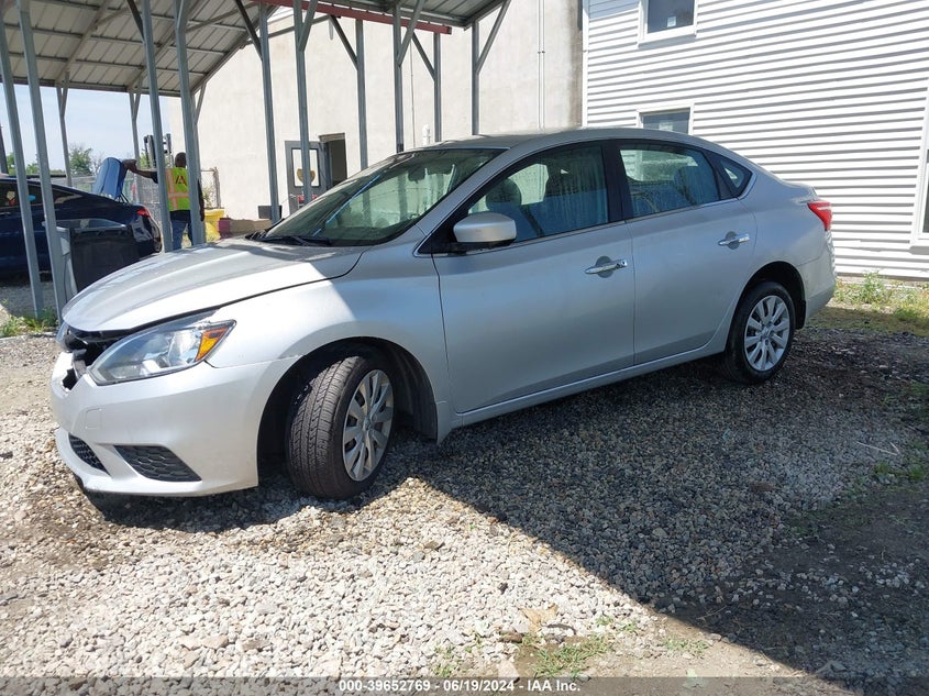 VIN 3N1AB7AP9HY237464 2017 NISSAN SENTRA SV