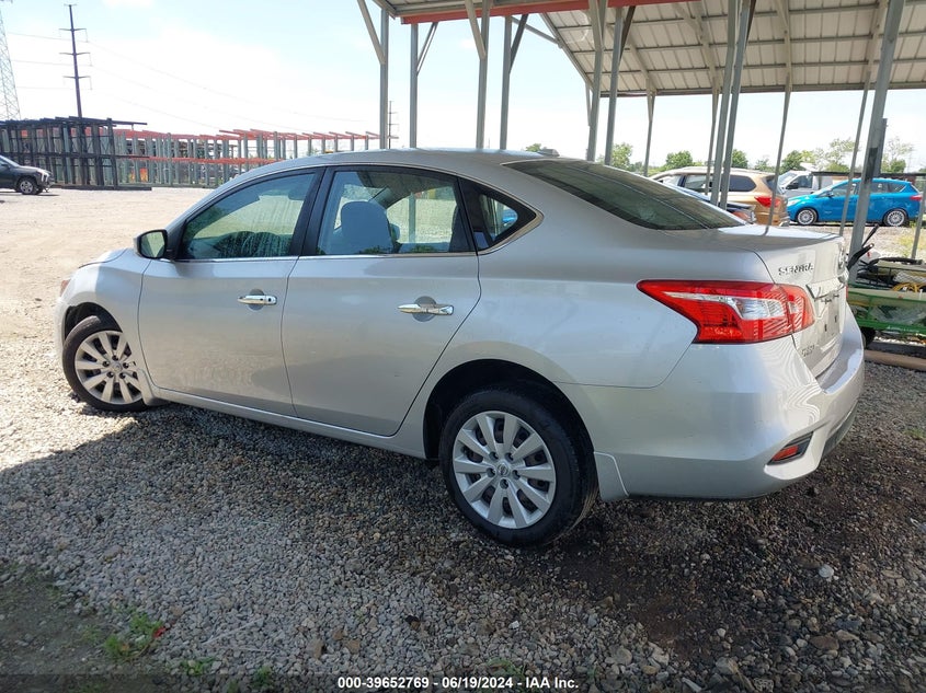 VIN 3N1AB7AP9HY237464 2017 NISSAN SENTRA SV