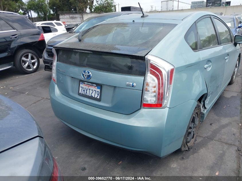 2015 Toyota Prius Three VIN: JTDKN3DU1F1884297 Lot: 39652770