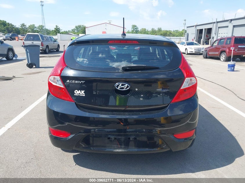 2017 Hyundai Accent Se VIN: KMHCT5AE7HU311808 Lot: 39652771
