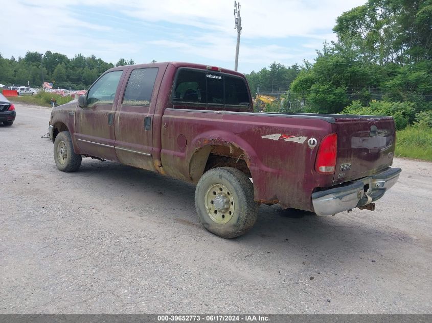 1FTNW21S3XEE50285 | 1999 FORD F-250