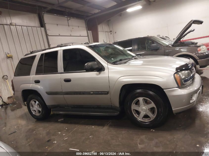 2004 Chevrolet Trailblazer Ls VIN: 1GNDT13S642154287 Lot: 39652788