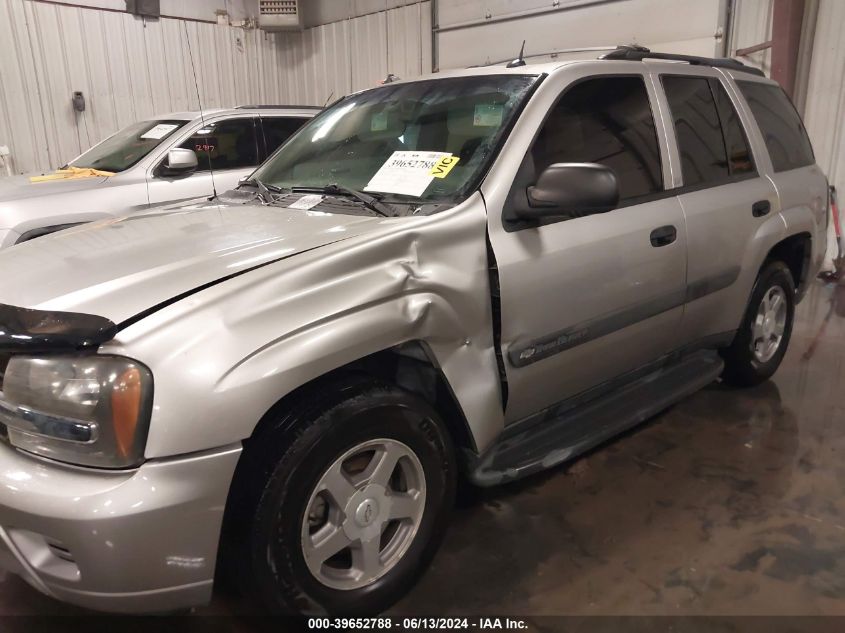 2004 Chevrolet Trailblazer Ls VIN: 1GNDT13S642154287 Lot: 39652788