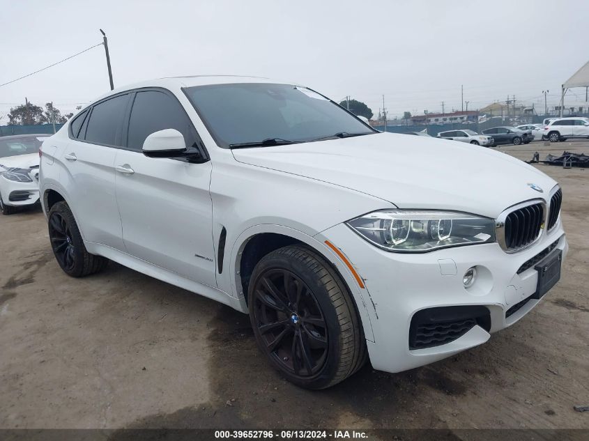 VIN 5UXKU6C59H0S82592 2017 BMW X6, Xdrive50I no.1