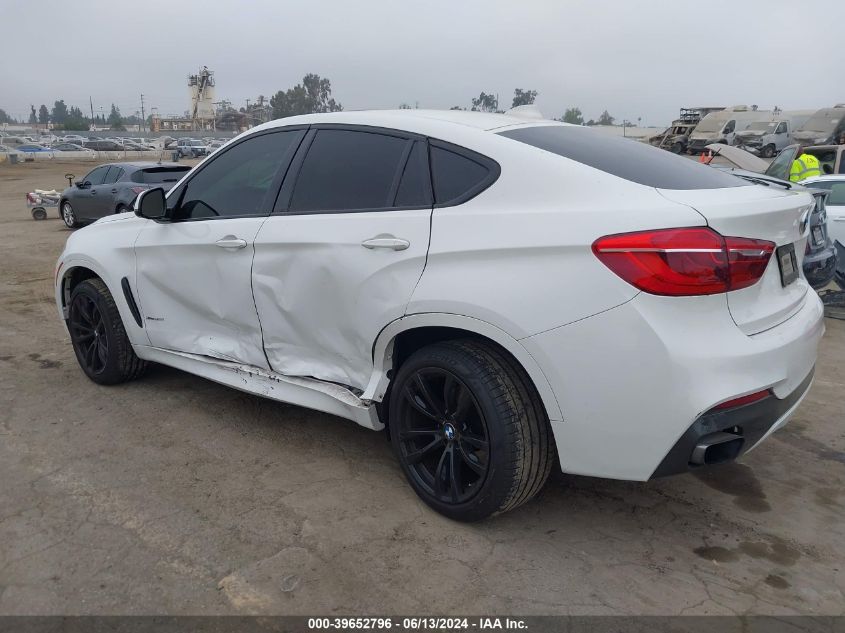 VIN 5UXKU6C59H0S82592 2017 BMW X6, Xdrive50I no.3