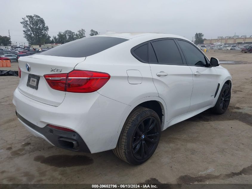 VIN 5UXKU6C59H0S82592 2017 BMW X6, Xdrive50I no.4