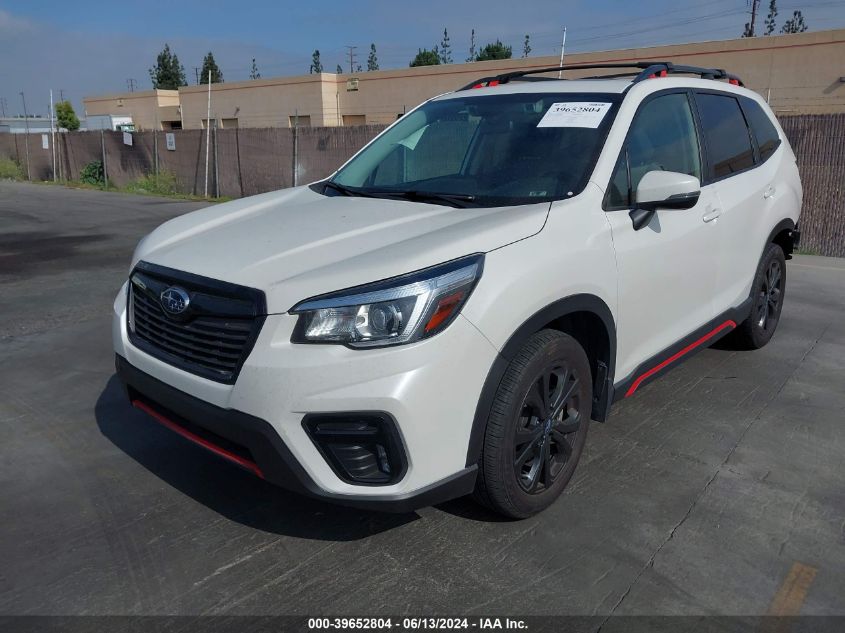 2019 Subaru Forester Sport VIN: JF2SKAPC9KH543801 Lot: 39652804