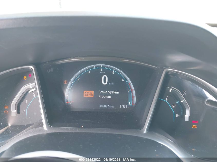 2018 Honda Civic Ex-T VIN: JHMFC1F36JX033360 Lot: 39652822