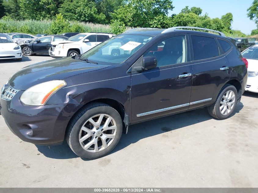 2013 Nissan Rogue Sv W/Sl Pkg VIN: JN8AS5MV5DW614454 Lot: 39652828