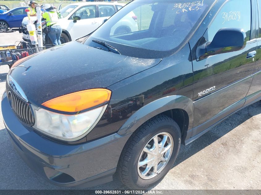 2002 Buick Rendezvous Cxl VIN: 3G5DB03E02S522519 Lot: 39652831