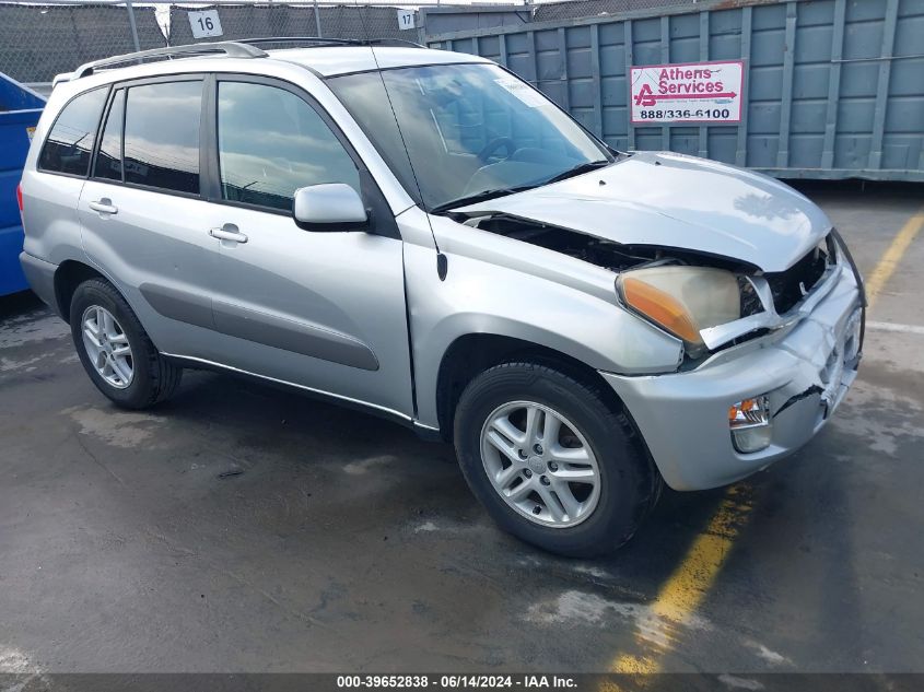 2001 Toyota Rav4 VIN: JTEGH20V910035907 Lot: 39652838