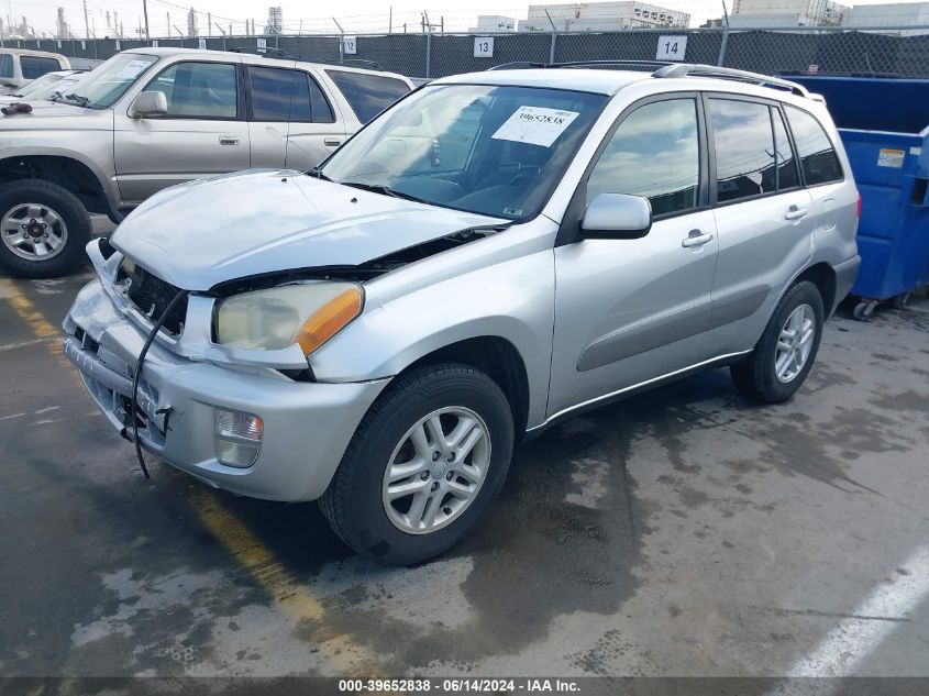 2001 Toyota Rav4 VIN: JTEGH20V910035907 Lot: 39652838