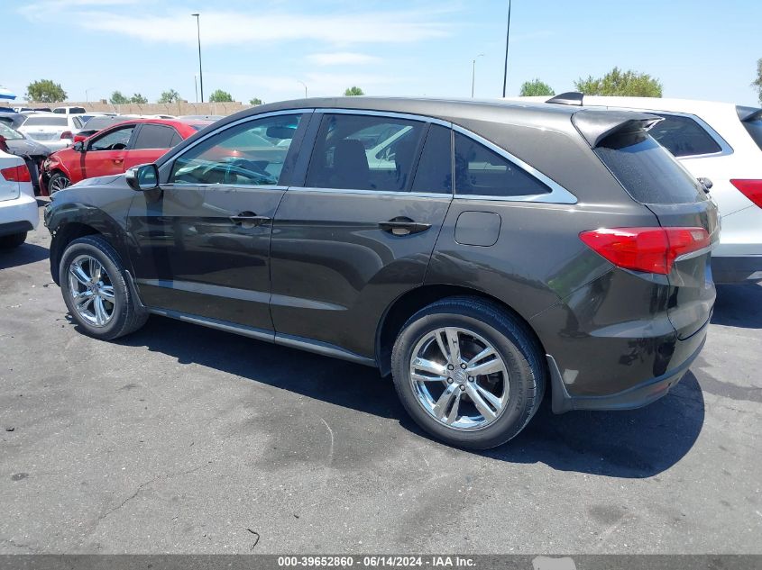 2014 Acura Rdx VIN: 5J8TB3H50EL000435 Lot: 39652860