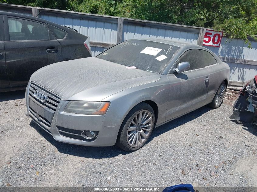 2011 Audi A5 2.0T Premium VIN: WAULFAFR6BA009609 Lot: 39652893