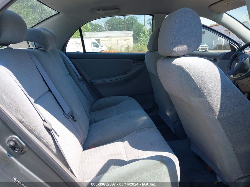 2008 Toyota Corolla Ce VIN: 2T1BR32E28C902904 Lot: 39652897