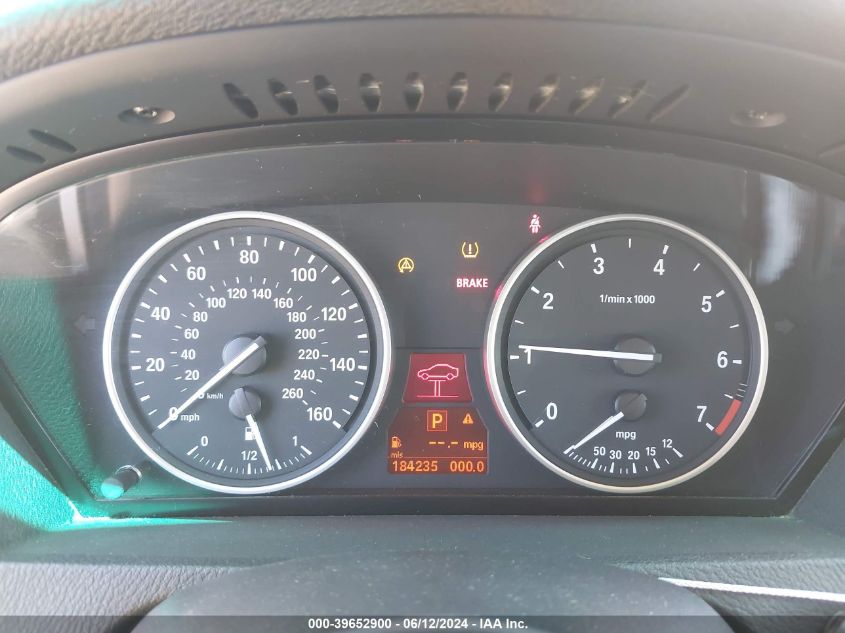 2008 BMW X5 4.8I VIN: 5UXFE83578LZ47370 Lot: 39652900