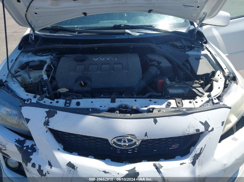 2010 Toyota Corolla S VIN: 2T1BU4EE4AC460701 Lot: 39652910