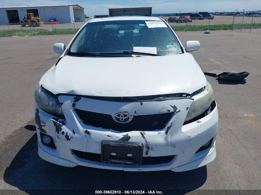 2010 Toyota Corolla S VIN: 2T1BU4EE4AC460701 Lot: 39652910