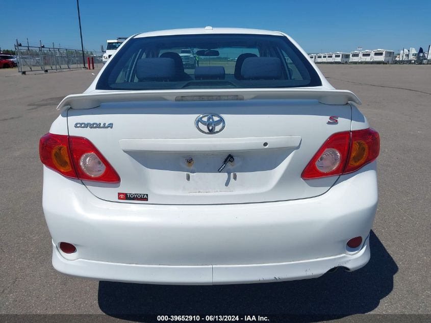 2010 Toyota Corolla S VIN: 2T1BU4EE4AC460701 Lot: 39652910