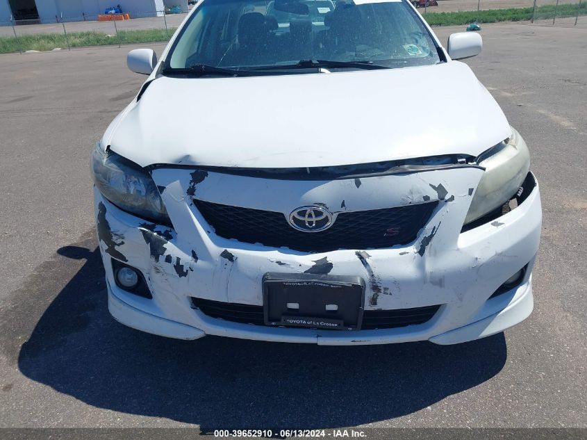 2010 Toyota Corolla S VIN: 2T1BU4EE4AC460701 Lot: 39652910