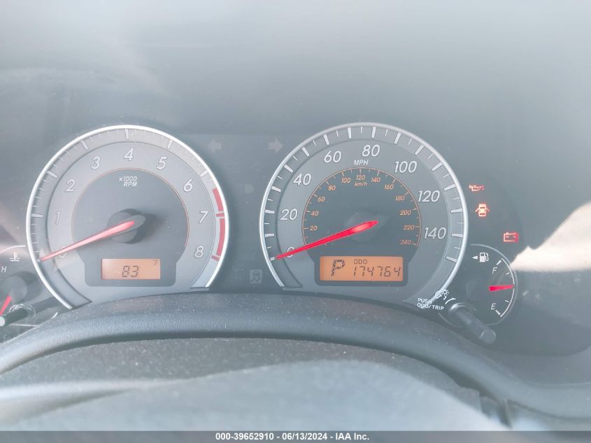 2010 Toyota Corolla S VIN: 2T1BU4EE4AC460701 Lot: 39652910