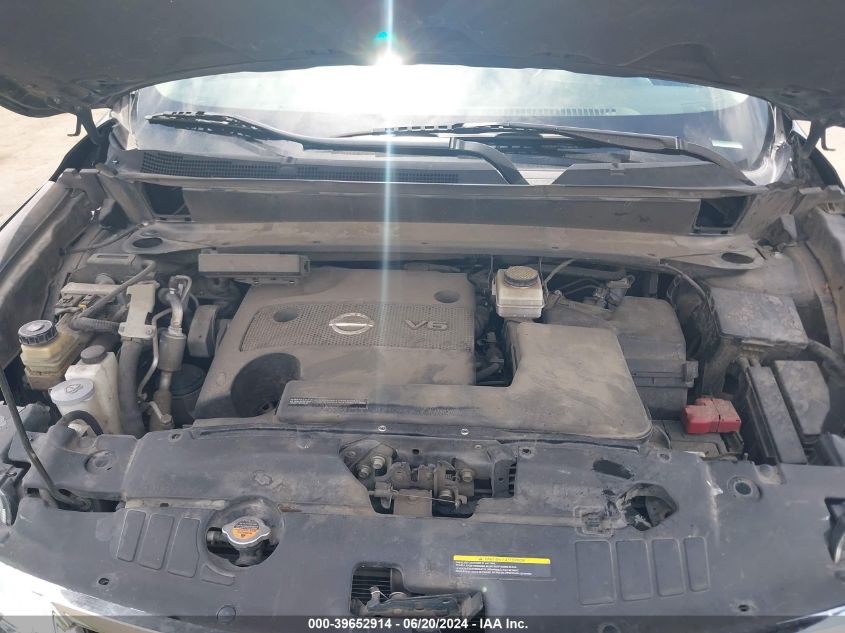 2015 Nissan Pathfinder Sl VIN: 5N1AR2MN0FC714239 Lot: 39652914