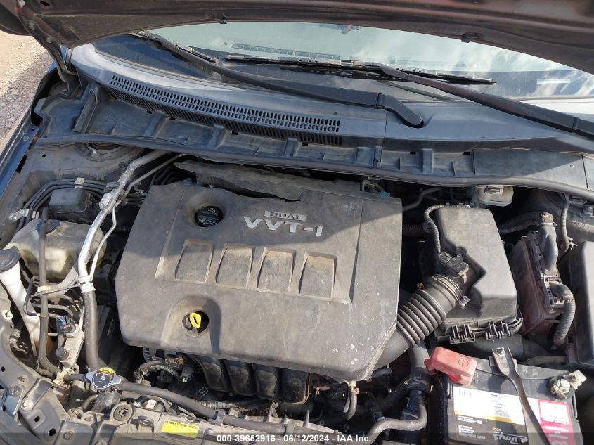 2010 Toyota Corolla Le VIN: 1NXBU4EE2AZ338112 Lot: 39652916