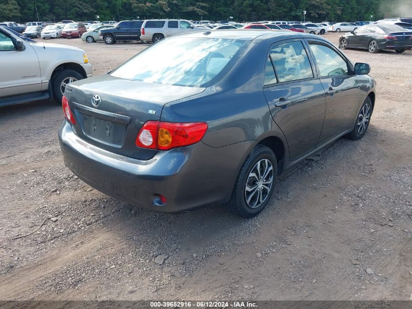 2010 Toyota Corolla Le VIN: 1NXBU4EE2AZ338112 Lot: 39652916