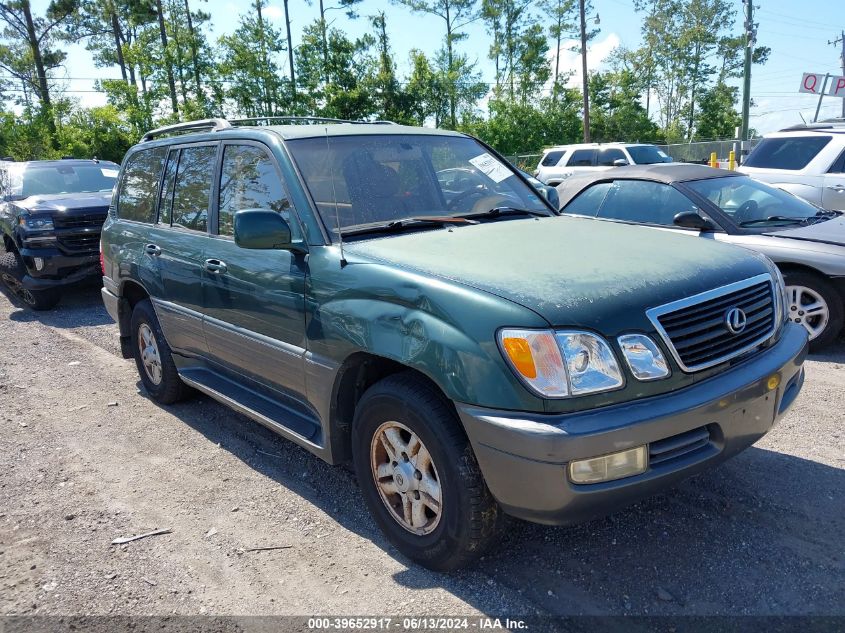 2000 Lexus Lx 470 VIN: JT6HT00W9Y0123233 Lot: 39652917