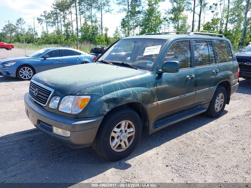 2000 Lexus Lx 470 VIN: JT6HT00W9Y0123233 Lot: 39652917