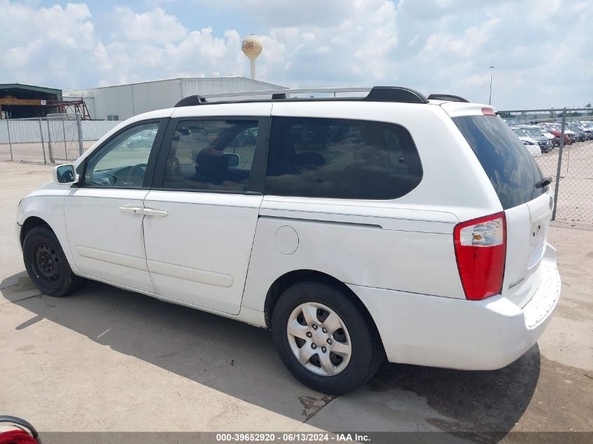 2008 Kia Sedona Lx VIN: KNDMB233686243060 Lot: 39652920