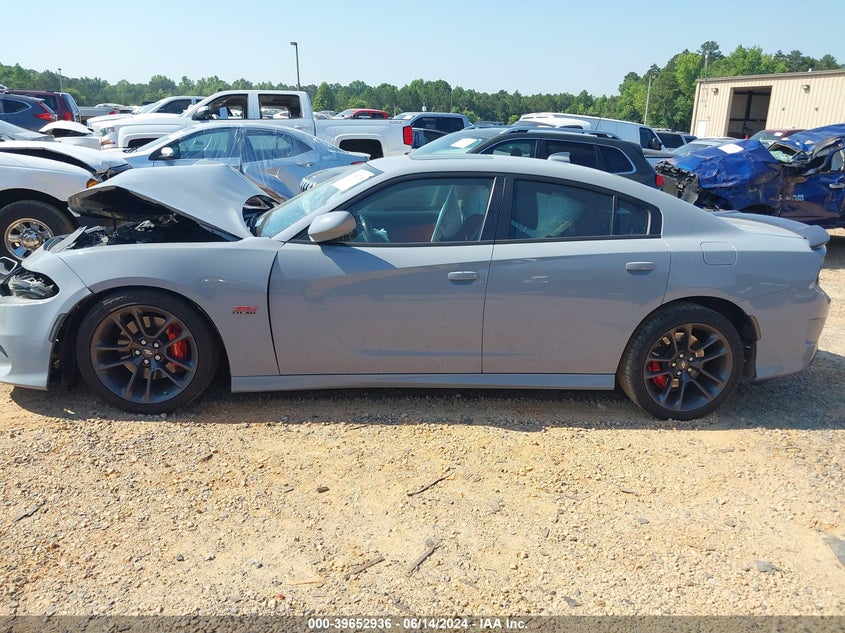 2022 Dodge Charger Scat Pack VIN: 2C3CDXGJ3NH123016 Lot: 39652936