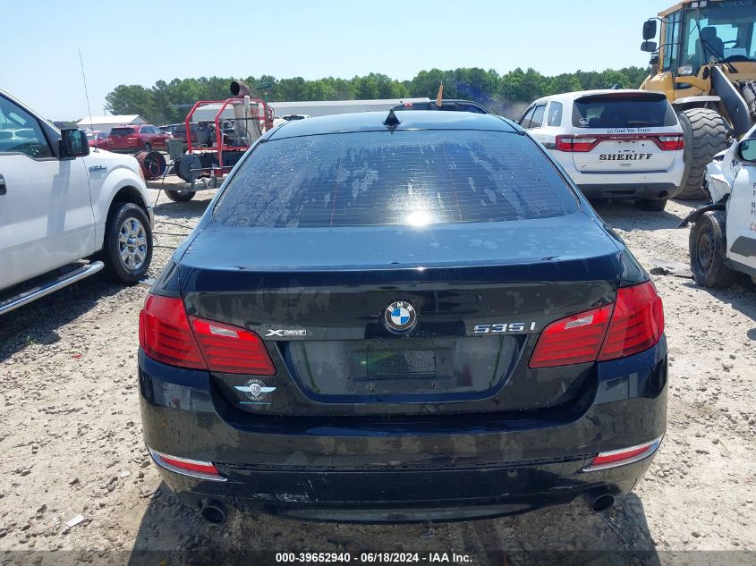 2014 BMW 535I xDrive VIN: WBA5B3C53ED539136 Lot: 39652940
